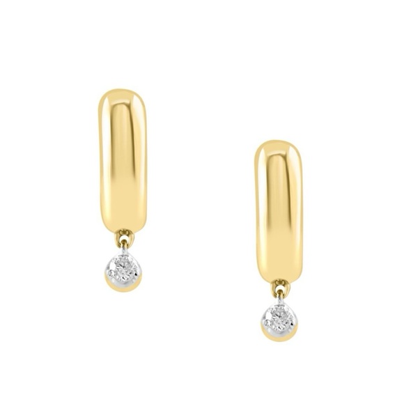 EFFY ENY 14K Yellow Gold & 0.09 TCW Diamond
Earrings NWT - Picture 2 of 6
